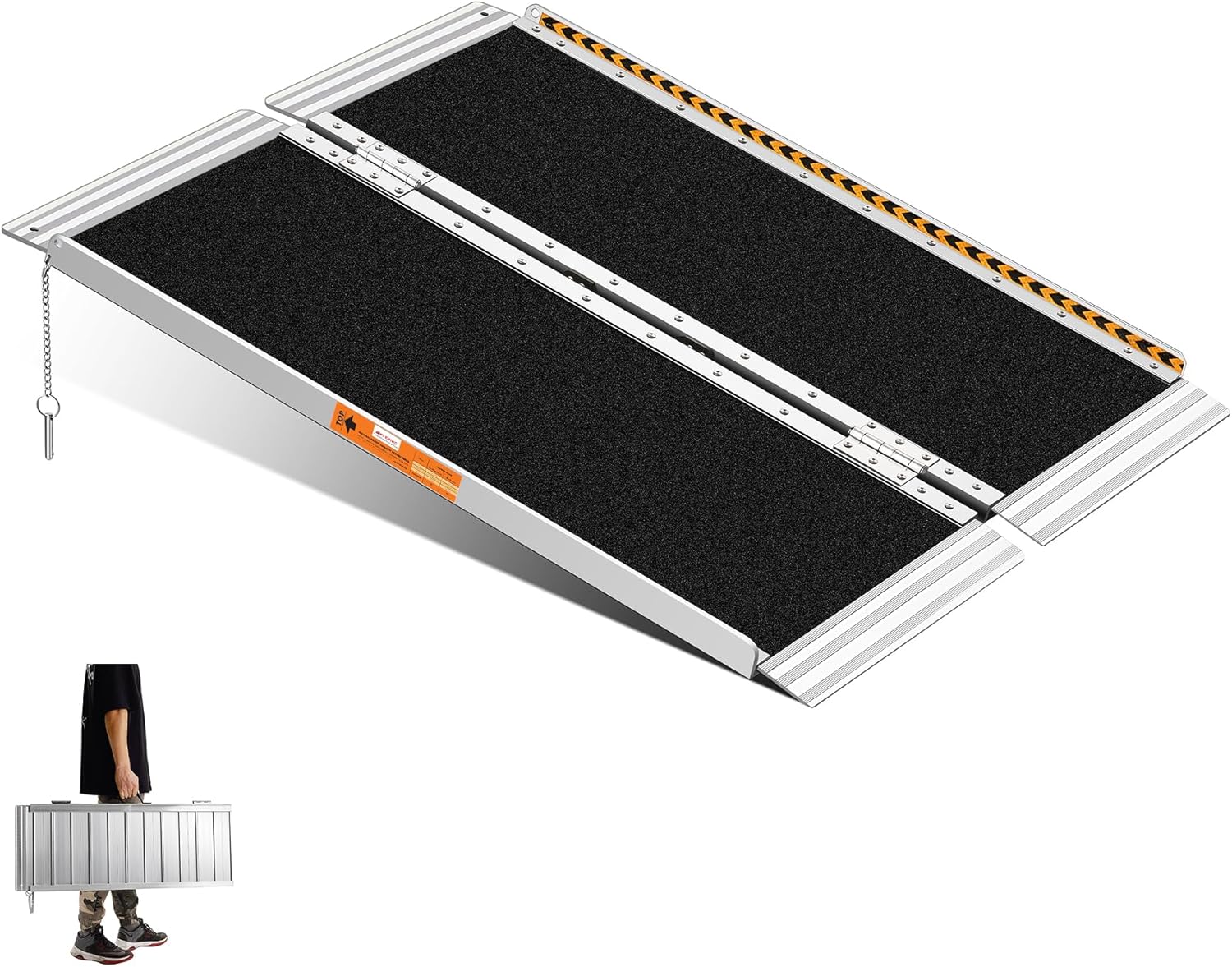 Rampa Gardhom plegable de 92 cm para silla de ruedas